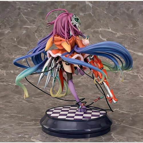 Luxetoys Schwi Dola - Figuras de anime No Game No Life en posición de pie, 22 cm, modelo de estatua para colección