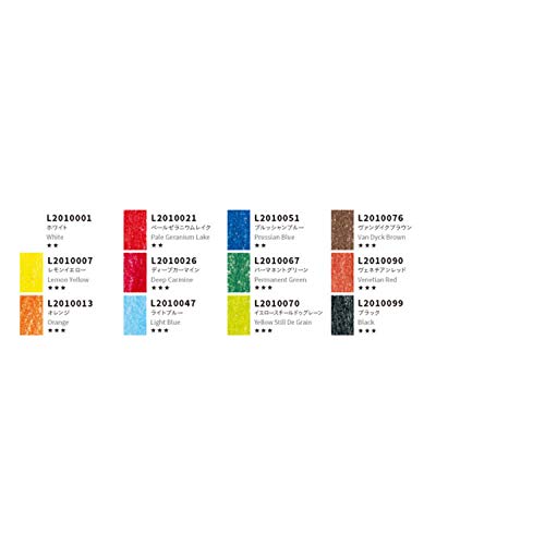 LYRA Rembrandt Aquarell, Lápices de Colores Acuarelables para Bellas Artes, hexagonal, Estuche de Metal, colores surtidos, 12 unidades