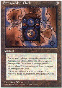 Magic The Gathering Armageddon Clock Orologio dell'Armageddon - Edición de edición 4