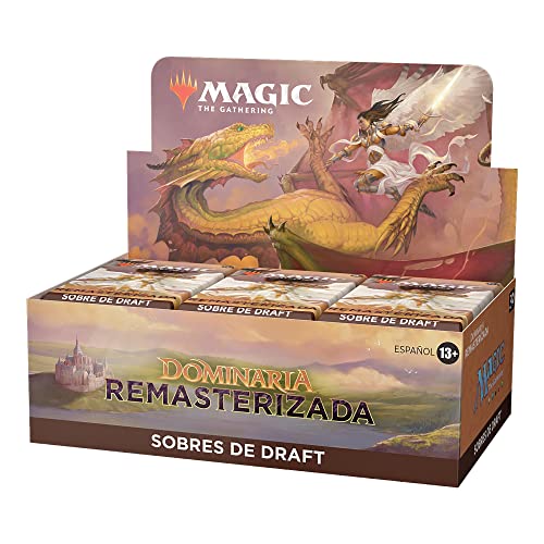 Magic The Gathering Caja de Sobres de Draft de Dominaria remasterizada, de 36 Sobres (Versión en Español), Multi