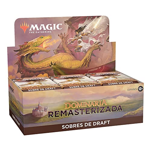 Magic The Gathering Caja de Sobres de Draft de Dominaria remasterizada, de 36 Sobres (Versión en Español), Multi