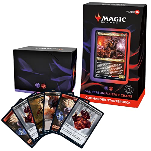 Magic the Gathering- Commander Deck, Multicolor (Wizards of The Coast D1182100)