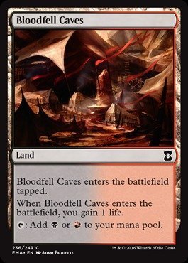 Magic: the Gathering - Cuevas Bloodfell (236/249) - Eternal Masters