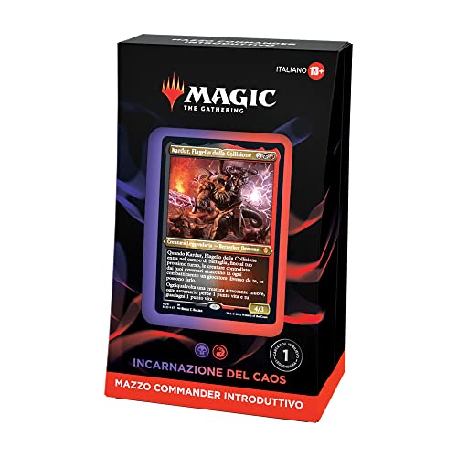 Magic The Gathering- Deck Commander, Individual, Multicolor (Wizards of The Coast D1182103)