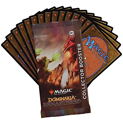 Magic The Gathering Dominaria Remastered Collector Booster (Versión en Inglés)
