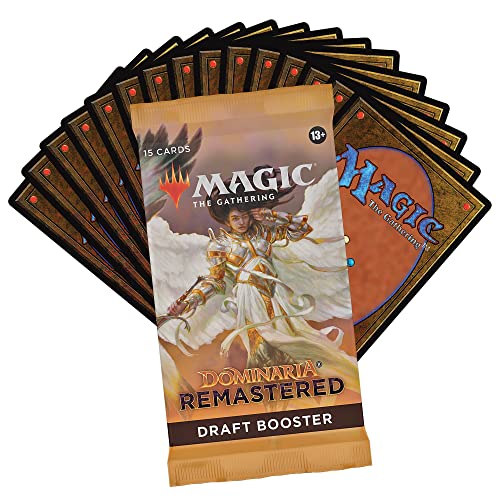 Magic The Gathering Dominaria Remastered Draft Booster Box, 36 Packs (Versión en Inglés)