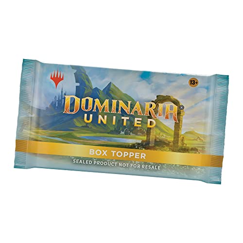 Magic The Gathering Dominaria United Collector Booster Box, 12 Packs Box Topper Card (Versión en Inglés), C9726000