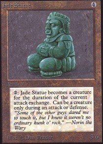 Magic The Gathering - Estatua de Jade - Edición Coleccionista