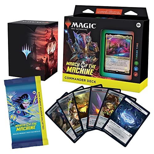 Magic: The Gathering March of the Machine Commander Deck 5 & Collector Booster Sample Pack (Versión en Inglés)