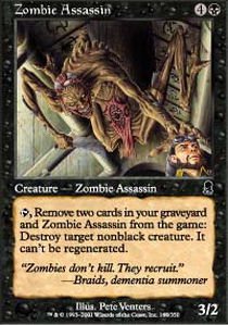 Magic The Gathering - Zombie Assassin - Odyssey - Foil