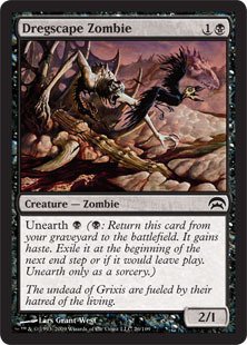 Magic The Gathering - Zombie Dregscape - Planechase