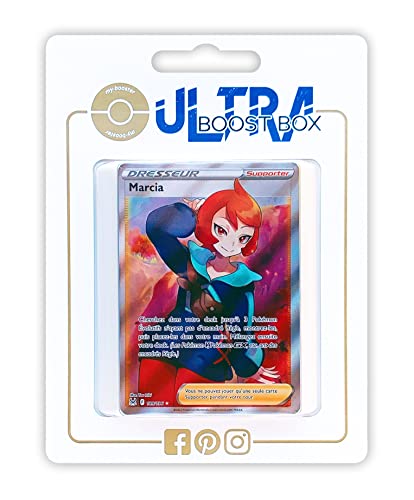 Marcia (Sera) 189/196 Entrenadore Full Art - Ultraboost X Epée et Bouclier 11 Origine Perdue - Box de 10 Cartas Pokémon Francés