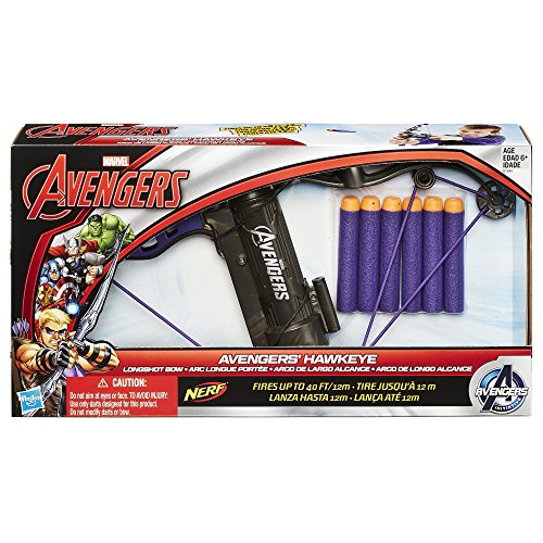 Marvel Avengers: Edad de Ultron Nerf Hawkeye Longshot Arco Juguete