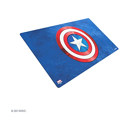 Marvel Champions Game Mat Captain America - Multilenguaje (Incluye Español)