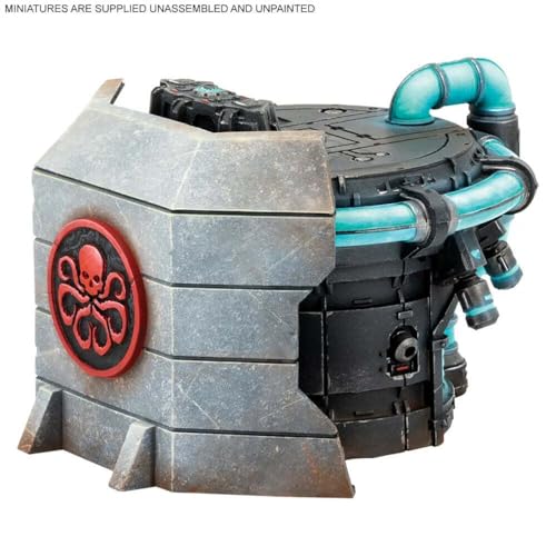 Marvel Crisis Protocol - Hydra Power Station Terrain - Juego de Miniaturas en Inglés