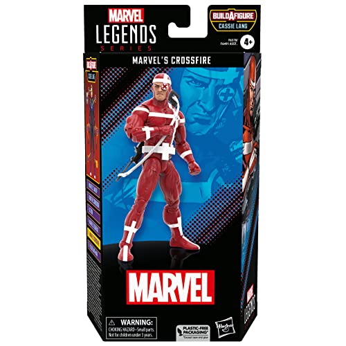 Marvel Hasbro Legends Series - Figura de Crossfire de 15 cm - Cómics Legends - A Partir de 4 años