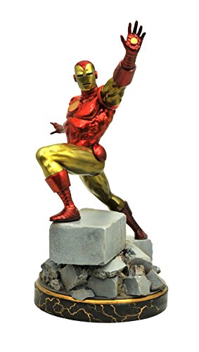 Marvel Iron Man Resin Statue, Color Cranberry, Talla única (Diamond Select Toys FEB172611)