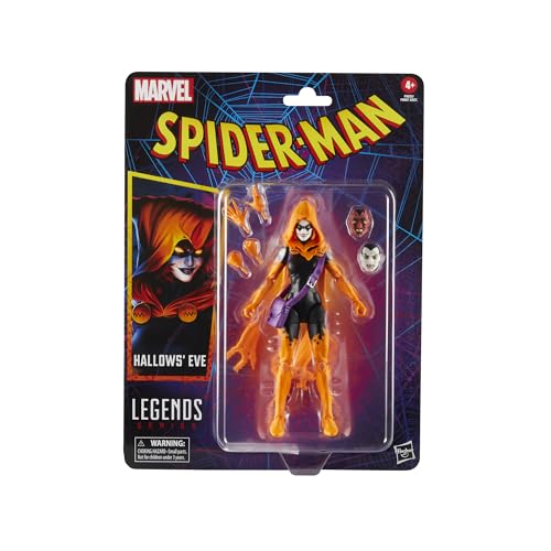 Marvel Legends Series, Hallows' Eve, Figura Coleccionable de 15 cm Inspirada en los cómics de Spider-Man