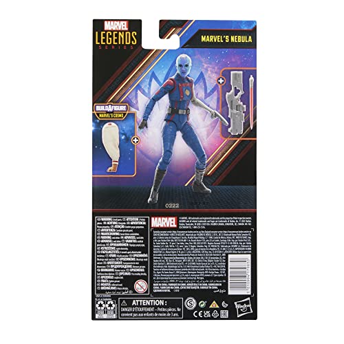 Marvel Legends Series - Nébula - Figura de Guardianes de la Galaxia Vol. 3 de 15 cm