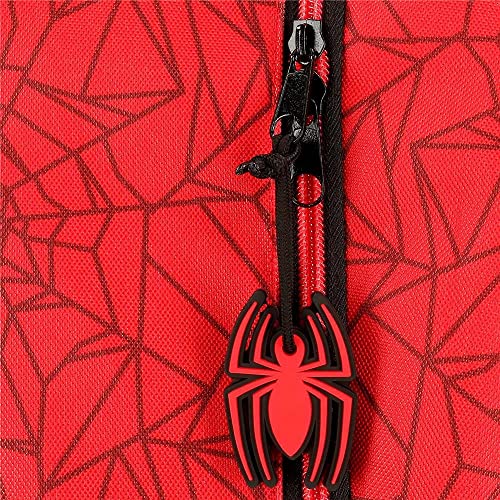 Marvel Spiderman Protector Riñonera Pequeña Rojo 27x11x6,5 cms Poliéster