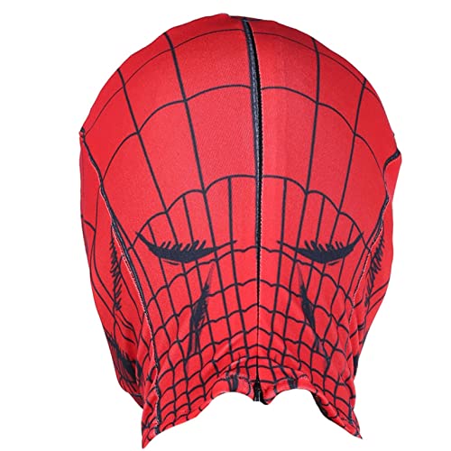Máscara De Araña Future Foundation Tocado For Adultos De Lycra Cubierta Completa For La Cabeza Capucha For Halloween Accesorios De Cosplay For Películas Y Niños ( Color : C-Ultimate Spider 1 , Size :