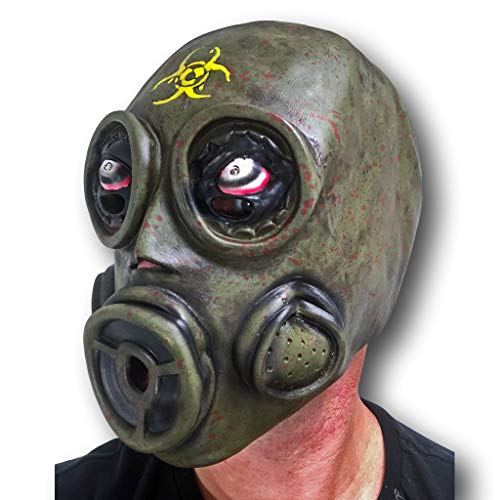 Máscara de gas de purga, Johnniesfx, Anarquía, elección, LED, disfraz de Halloween