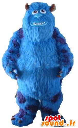 Mascot Sully, famosos monstruos monstruos peludos y Co.