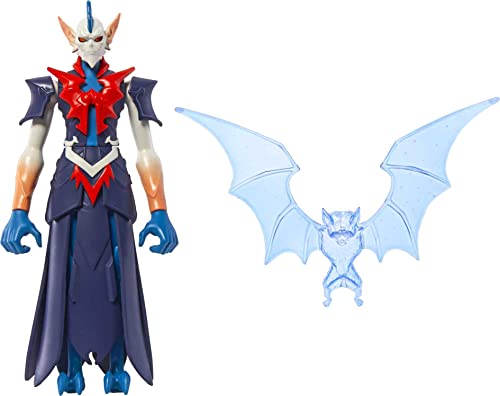 Masters of the Universe Figura de acción Savage Eternia Hordak, juguete coleccionable de villano con accesorio de murciélago y alas