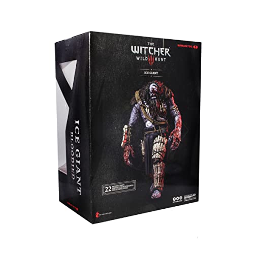 McFarlane TM13445 Witcher Gaming Megafig-Ice Giant Bloodied - Figura Coleccionable, Multicolor