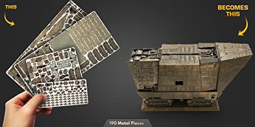 Metal Earth Serie Premium Star Wars Jawa Sandcrawler 3D Metal Model Kit Fascinations