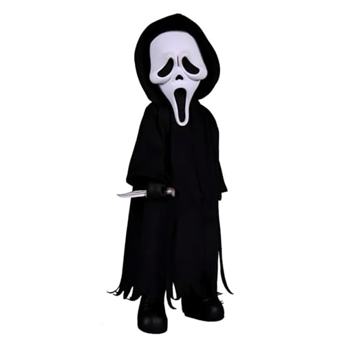 Mezco Living Dead Dolls Scream Ghost Face Standard, Negro, 696198996142