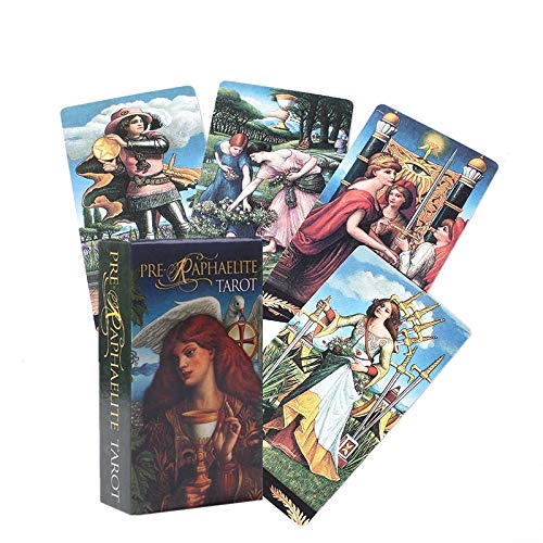 MIAOGOU Tarot Cartas Pre Raphaelite Tarot Tarot Cards Oracle Game Desk Card Game Entertainment Fate Tarot Card For Party
