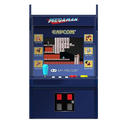 Micro Player PRO - Megaman - Juego retrogaming - Pantalla de alta resoluci�n de 7cm - 6 juegos Mega Man incluidos