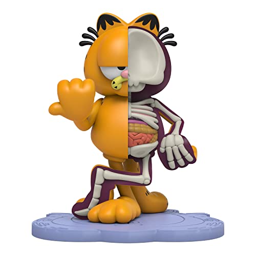 Mighty Jaxx Freeny's Hidden Disectibles Garfield Figuritas coleccionables de juguete en caja sorpresa. Un paquete: contiene una figura aleatoria