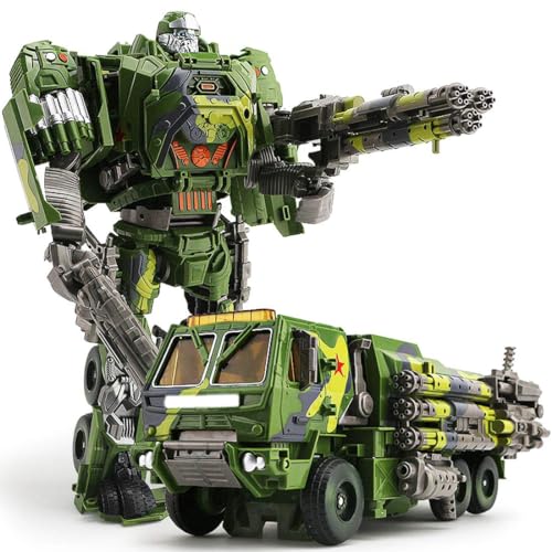 Mikado Sport Robot de juguete gigante. Robot de juguete para niños. Transformers de Guerra Modelo Camión Militar (30 cm).