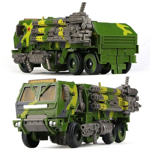 Mikado Sport Robot de juguete gigante. Robot de juguete para niños. Transformers de Guerra Modelo Camión Militar (30 cm).