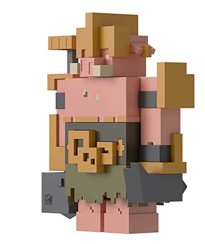 Minecraft Legends Super Jefe Figura de acción Grande, Juguete +6 años (Mattel GYR77)