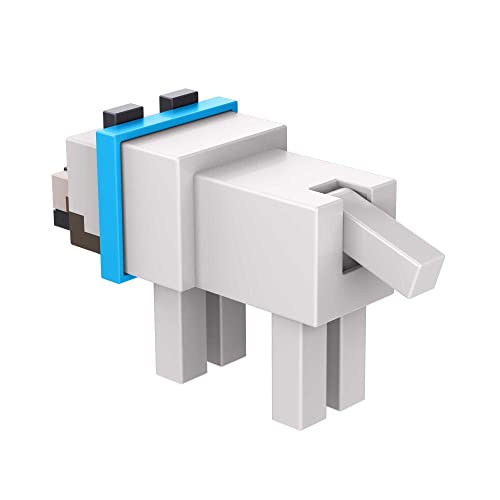 Minecraft Lobo Figura de acción, juguete +6 años (Mattel HFC30)