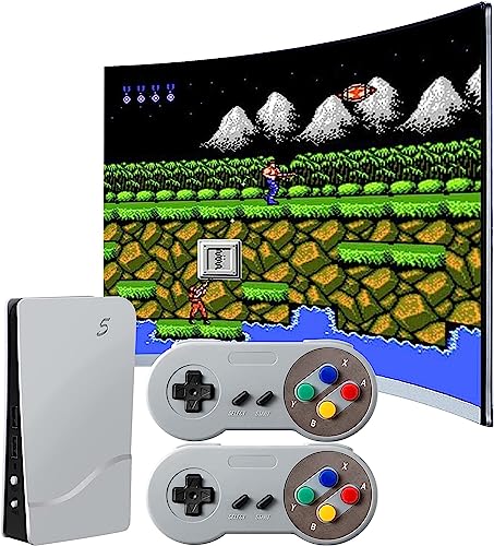 Mini Consola De Juegos Retro Clásica Incorporada 300 Juegos AV incorporada Plug & Play TV Game Box con 2 Joysticks Happy Childhood Mejor Regalo para Niños Navidad