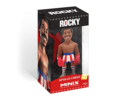 Minix Figura Rocky Apollo, Coleccionables para Exhibición, Idea de Regalo, Juguetes para Niños Y Adultos, Fans De TV y Cine BANDAI MN11667