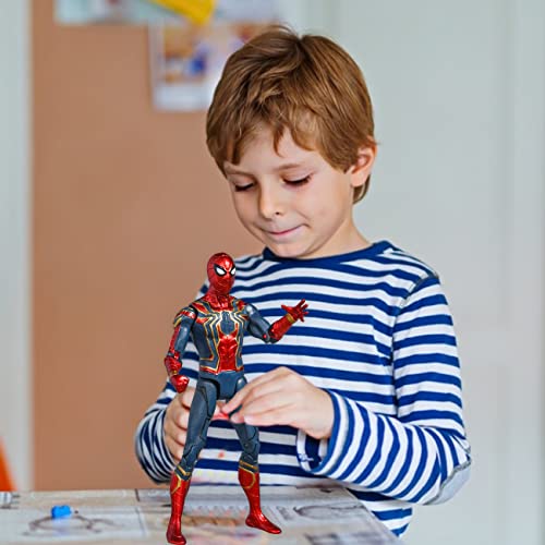 Miotlsy Titan Hero, Juguetes niños, 17cm Juguete Figuras de acción de los Vengadores Web Warriors Titan