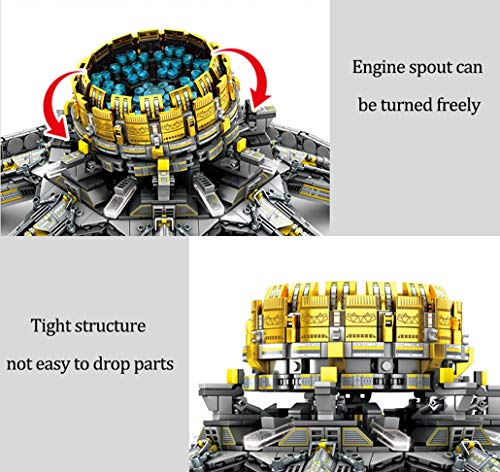 Modelo del motor errante Tierra Serie Militar bloques de construcción juguetes 2000 PC experto astronauta ladrillos, Película Periférica
