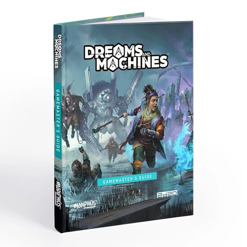 Modiphius Entertainment: Dreams and Machines: Collectors Slipcase Edition - Juego de rol que contiene guía del jugador, guía del gamemaster, mapa tamaño póster