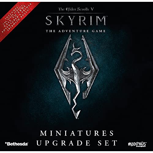 Modiphius | The Elder Scrolls: Skyrim - Juego de Mesa de Aventura - Juego de mejoras en miniaturas | Juego de Mesa | A Partir de 14 años | 1-4 Jugadores | Tiempo de Juego de 60-120 Minutos