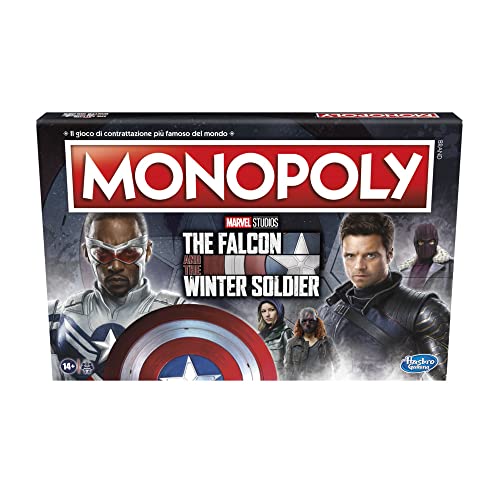 Monopoly: Edición Inspirada en la Serie de TV The Falcon and The Winter Soldier de Marvel Studios