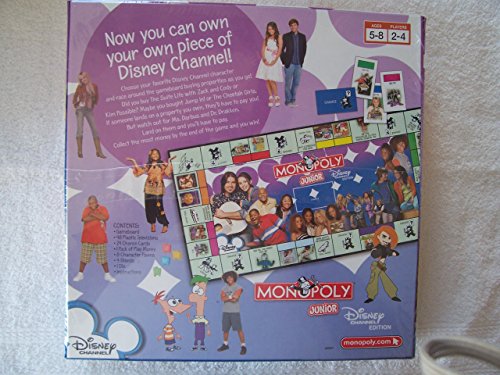 Monopoly Junior Disney Channel Edition by Hasbro