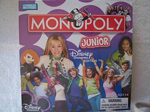 Monopoly Junior Disney Channel Edition by Hasbro