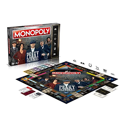 MONOPOLY Peaky Blinders Monopoly, color negro