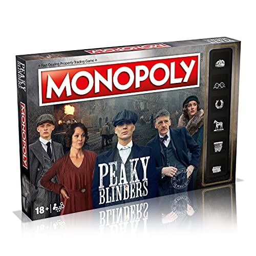 MONOPOLY Peaky Blinders Monopoly, color negro