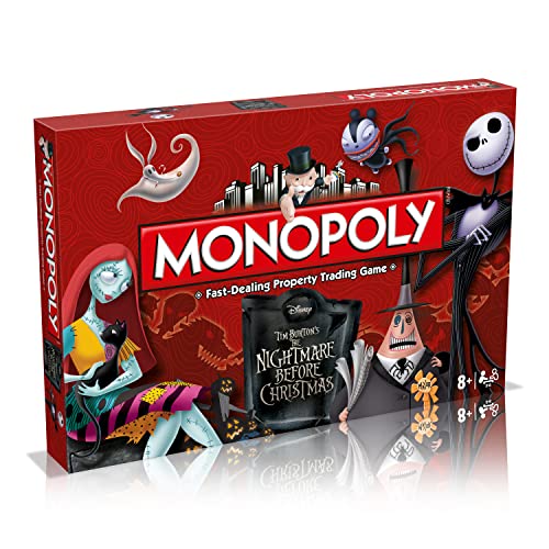 Monopoly The Nightmare Before Christmas - Inglés